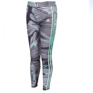 ADIDAS Toddler Girls Aero Ready  3-Stripes Tights leggings pants  3T New